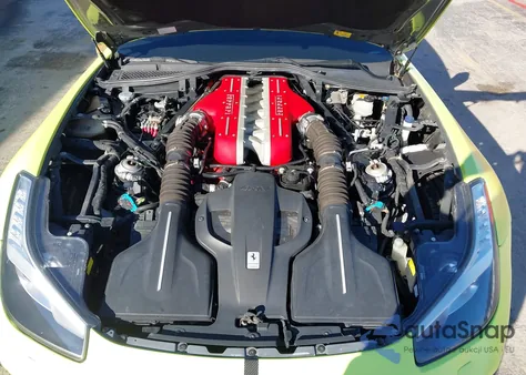 2019 Ferrari Gtc4Lusso V12 from USA, damaged, VIN ZFF82WNAXK0240906